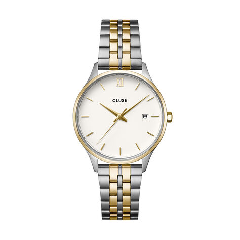 Montre Cluse Minuit Date Blanc - Montres &eacute;tanches Femme | Marc Orian