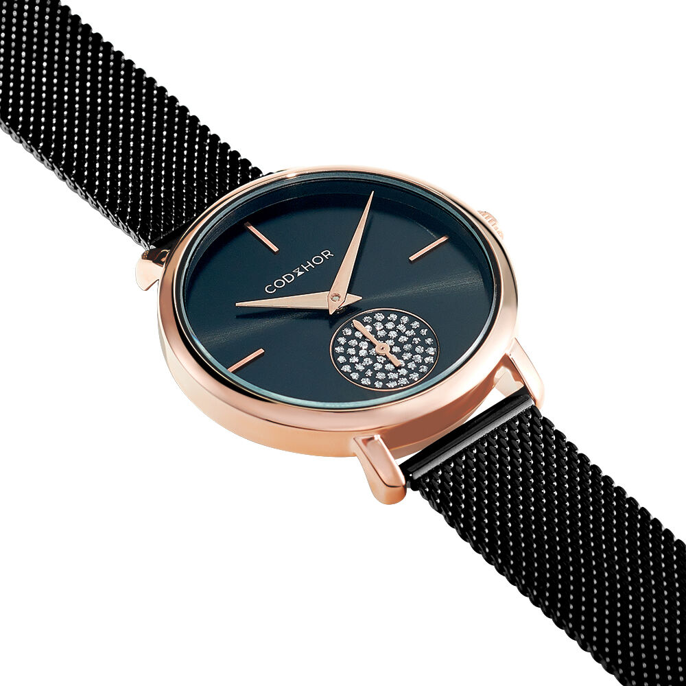 Montre Codhor Amele Noir - Montres étanches Femme | Marc Orian