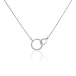 Collier Dita Argent Blanc Oxyde De Zirconium - Colliers avec pierres Femme | Marc Orian