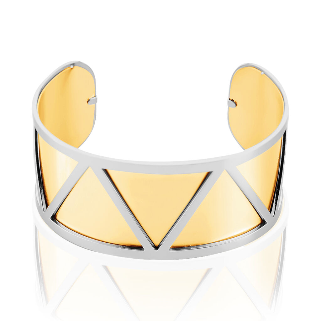 Bracelet Jonc Acier Blanc - Bracelets joncs Femme | Marc Orian