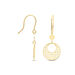 Boucles D'oreilles Pendantes Clacya Or Jaune - Pendantes Femme | Marc Orian