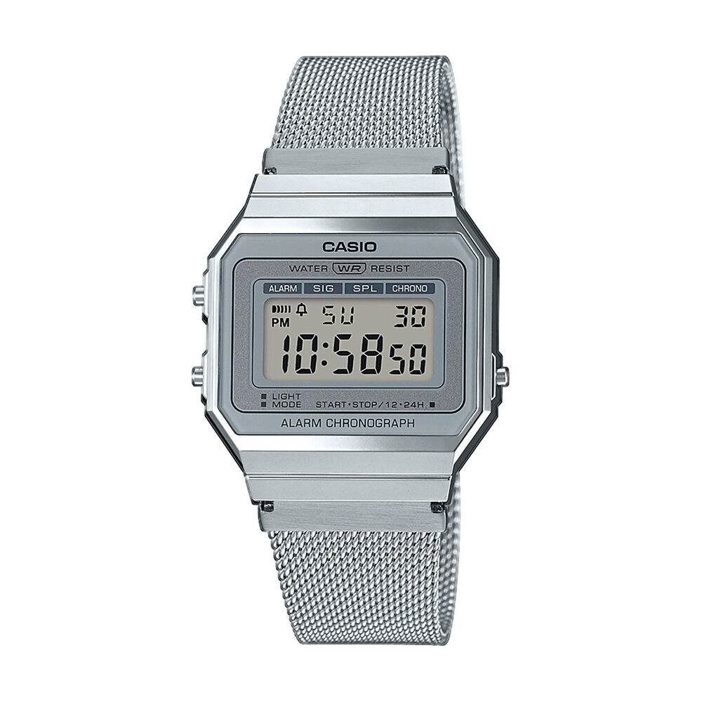 montre casio noir femme