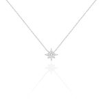 Collier Layana Argent Blanc Oxyde De Zirconium - Colliers avec pierres Femme | Marc Orian
