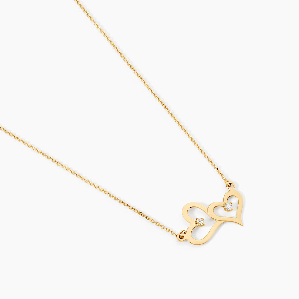 Collier Duleep Or Jaune Oxyde De Zirconium - Colliers avec pierres Femme | Marc Orian