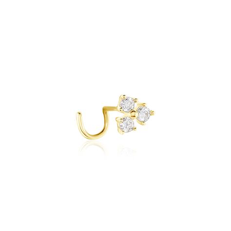 Piercing Macey Or Jaune Oxyde De Zirconium - Piercing Nez Femme | Marc Orian