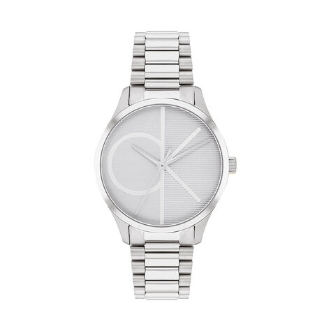 Montre Calvin Klein Iconic Argent&eacute; - Montres &eacute;tanches Femme | Marc Orian