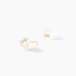Boucles D'oreilles Puces Kesya  Or Jaune - Boucles d'oreilles mariage Femme | Marc Orian
