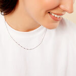 Collier Tessie Argent Blanc - Colliers fantaisie Femme | Marc Orian