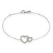 Bracelet Davia Argent Blanc Oxyde De Zirconium - Bracelets chaînes Femme | Marc Orian