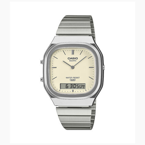 Montre Casio Collection Aq240 Jaune - Montres avec chiffres Unisex | Marc Orian