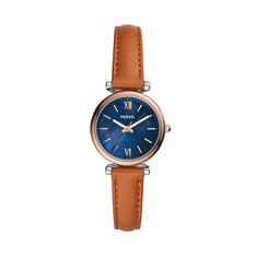 Montre Fossil Fsl Carlie Mini Bleu - Montres classiques Femme | Marc Orian