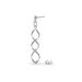 Boucles D'oreilles Pendantes Jolanda Argent Blanc - Pendantes Femme | Marc Orian
