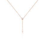 Collier Kenta Argent Rose Oxyde De Zirconium - Colliers avec pierres Femme | Marc Orian
