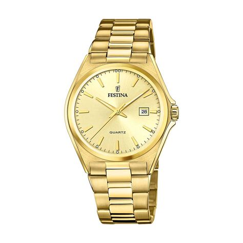 Montre Festina Classics Dor&eacute; - Montres classiques Homme | Marc Orian