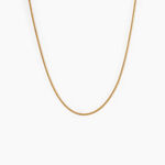 Cha&icirc;ne Imad Maille Gourmette Or Jaune - Chaines Femme | Marc Orian