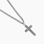 Collier M&eacute;tal Acier Argent&eacute; - Colliers fantaisie Homme | Marc Orian