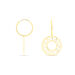 Boucles D'oreilles Pendantes Florent Or Jaune - Pendantes Femme | Marc Orian