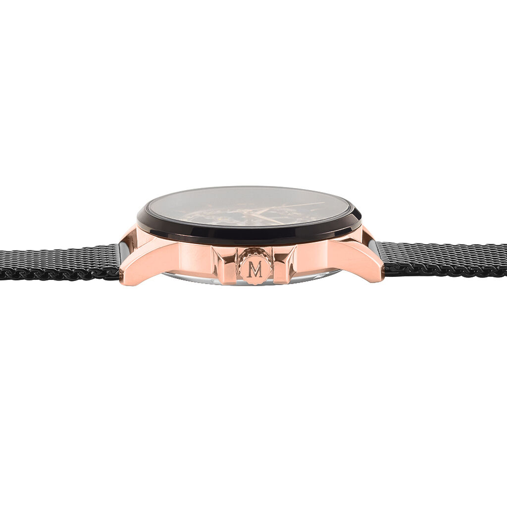 Montre Montignac S Automatique Noir - Montres automatique Homme | Marc Orian