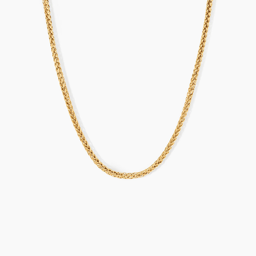 Collier Jany Maille Palmier Or Jaune - Chaines Femme | Marc Orian