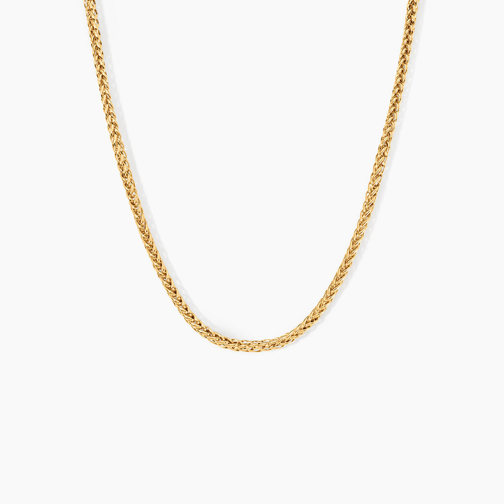 Collier Jany Maille Palmier Or Jaune - Chaines Femme | Marc Orian