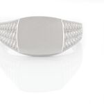 Chevali&egrave;re Argent Blanc Charites - Chevali&egrave;res Homme | Marc Orian