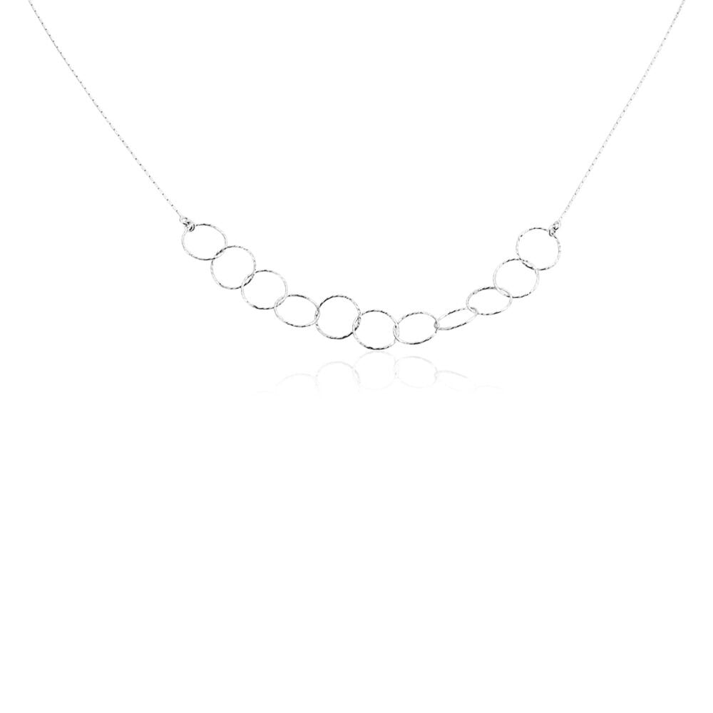 Collier Bulle Argent Blanc - Colliers fantaisie Femme | Marc Orian