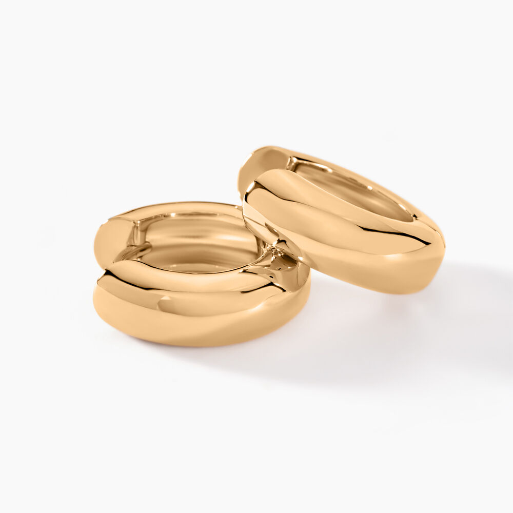 Cr&eacute;oles Ariane Plaqu&eacute; Or Jaune - Cr&eacute;oles Femme | Marc Orian