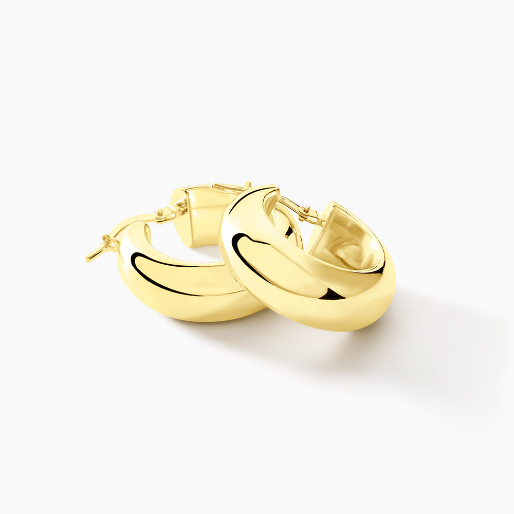 Cr&eacute;oles Telly Or Jaune - Cr&eacute;oles Femme | Marc Orian