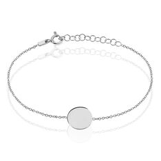 Bracelet Hoelenn Argent Blanc - Bracelets chaînes Femme | Marc Orian