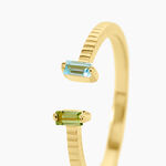 Bague Poem Argent Jaune P&eacute;ridot Topaze - Bijoux fantaisie Femme | Marc Orian