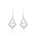 Boucles D'oreilles Pendantes Brittany Argent Blanc - Pendantes Femme | Marc Orian