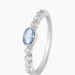 Bague Mayfair Argent Blanc Oxyde De Zirconium - Solitaires Femme | Marc Orian