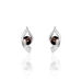 Boucles D'oreilles Pendantes Sharon Argent Blanc Céramique Et Oxyde - Pendantes Femme | Marc Orian