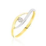 Bague Nohane Or Bicolore Diamant - Solitaires Femme | Marc Orian