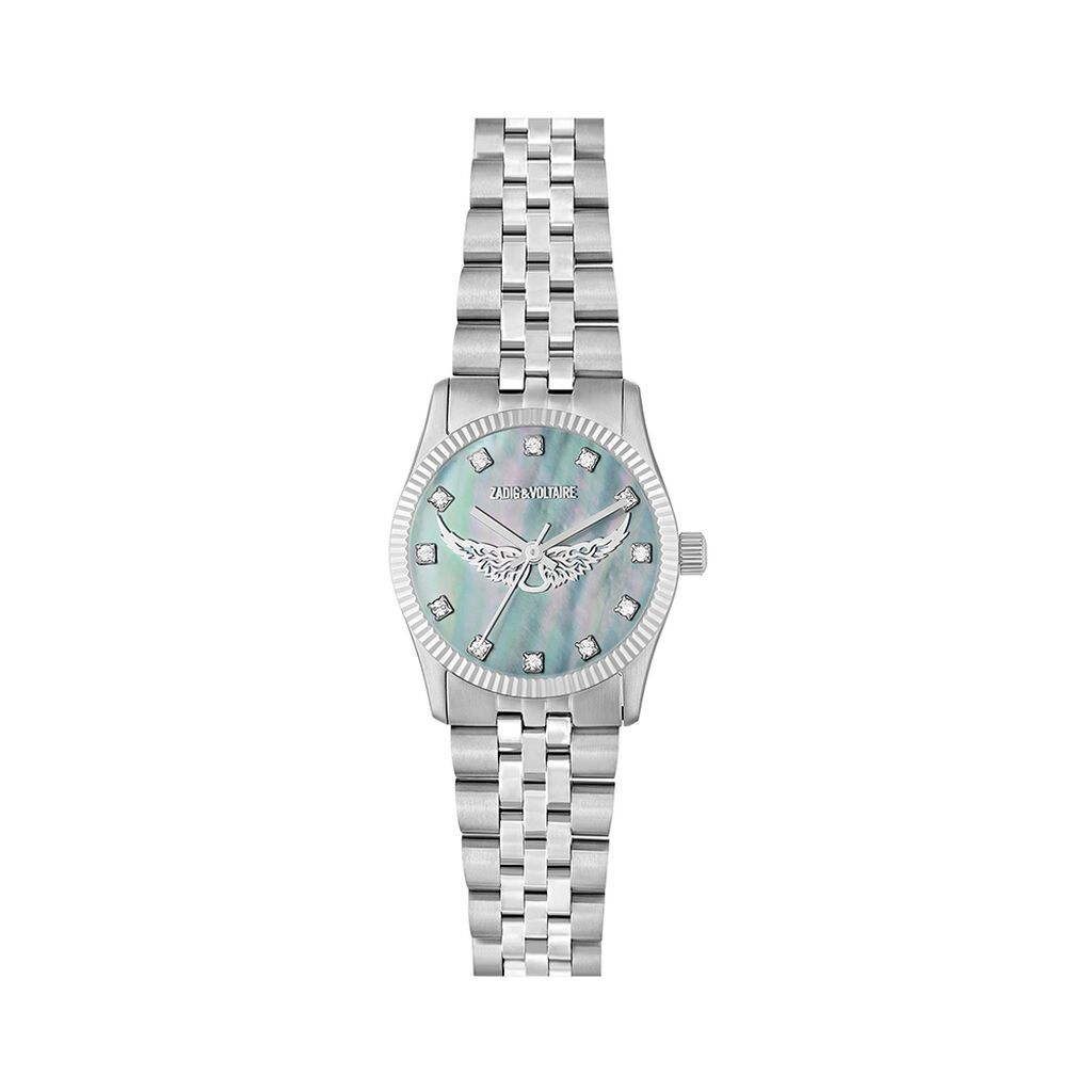 Montre Zadig Et Voltaire Zadig 3 Nacre Noire - Montres &eacute;tanches Femme | Marc Orian