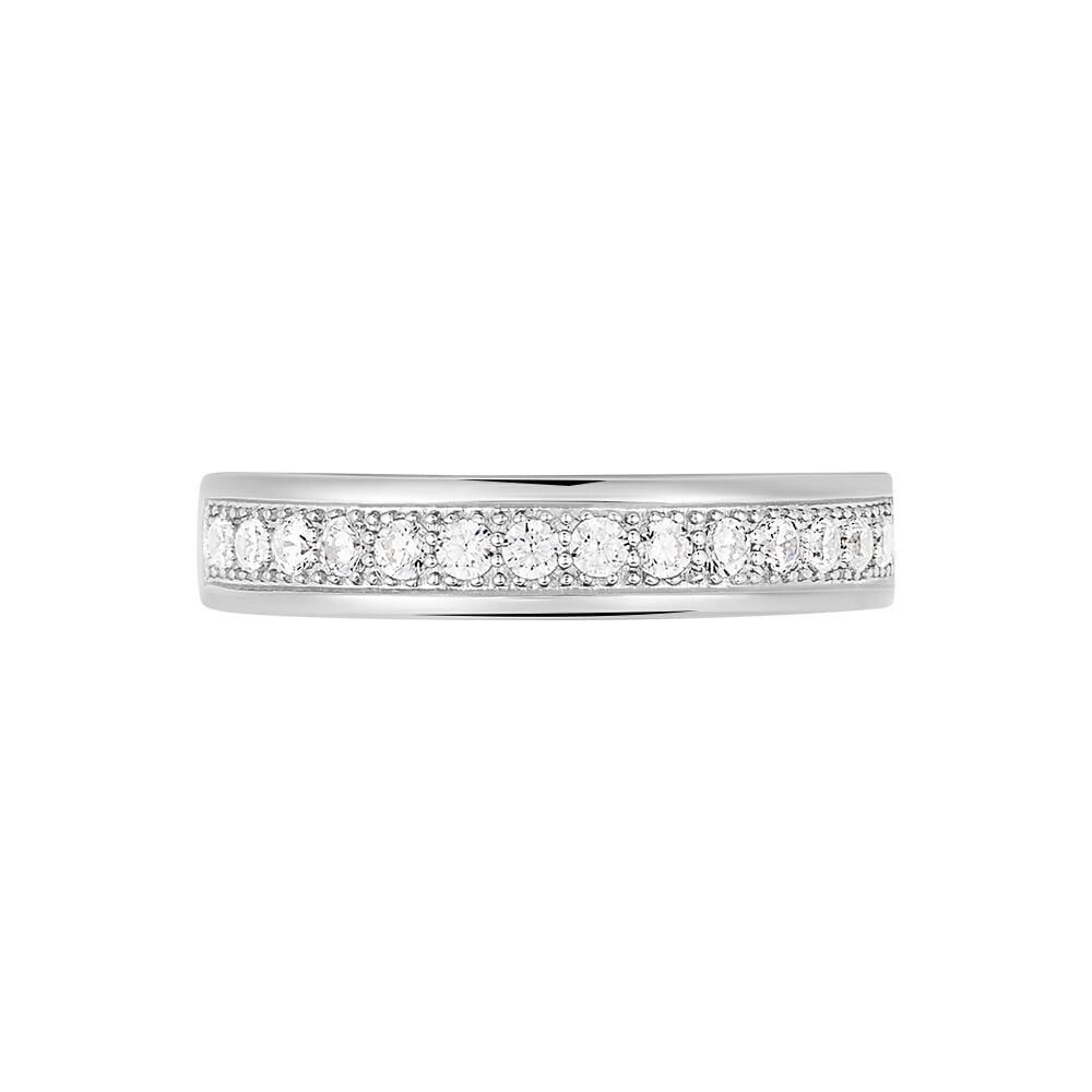 Bague Cecelia Argent Blanc Oxyde De Zirconium - Bijoux fantaisie Femme | Marc Orian