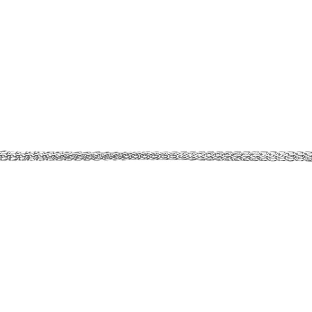 Bracelet Jany Maille Palmier Or Blanc - Bracelets mailles Femme | Marc Orian