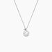 Collier Denzel Argent Blanc Oxyde De Zirconium - Colliers avec pierres Femme | Marc Orian