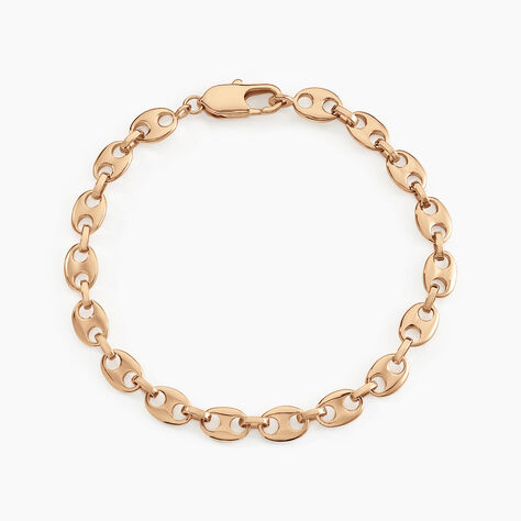 Bracelet William Plaqu&eacute; Or Jaune - Bracelets mailles Femme | Marc Orian