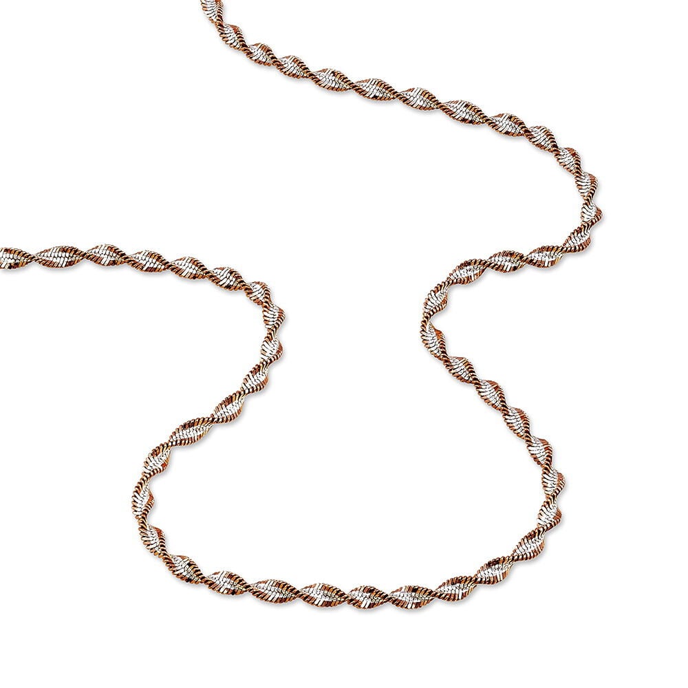 Collier Abie Torsade Argent Bicolore - Chaines Femme | Marc Orian