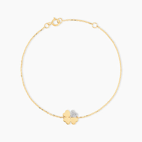 Bracelet Yasamin Or Jaune Diamant - Bracelets cha&icirc;nes Femme | Marc Orian