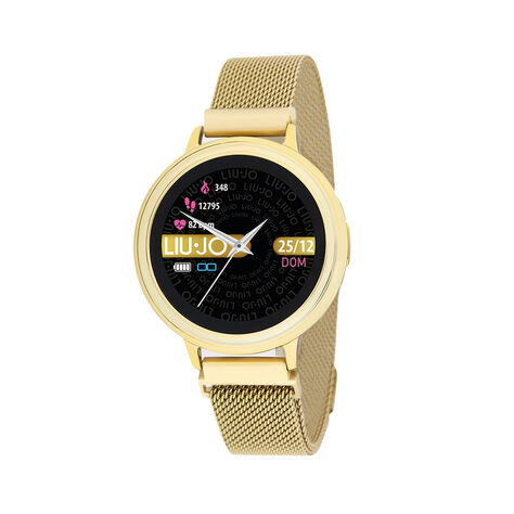 Montre Connect&eacute;e Liu Jo Smartwatch Eye Gold - Montres connect&eacute;es Femme | Marc Orian