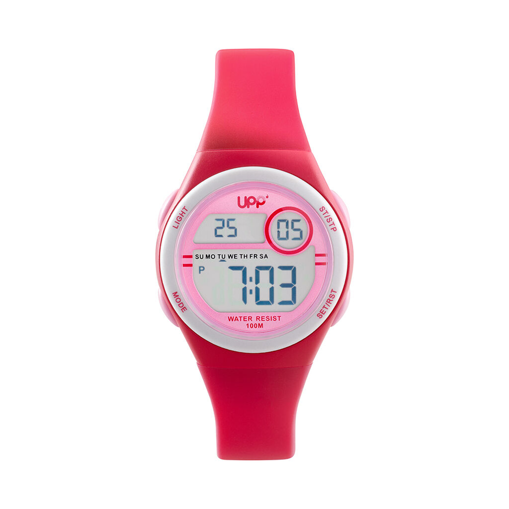 Montre Upp Digi Loop Rose - Montres &eacute;tanches Enfant | Marc Orian
