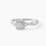 Bague Sigolania Or Blanc Diamant - Parures de mariage Femme | Marc Orian