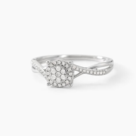 Bague Sigolania Or Blanc Diamant - Parures de mariage Femme | Marc Orian
