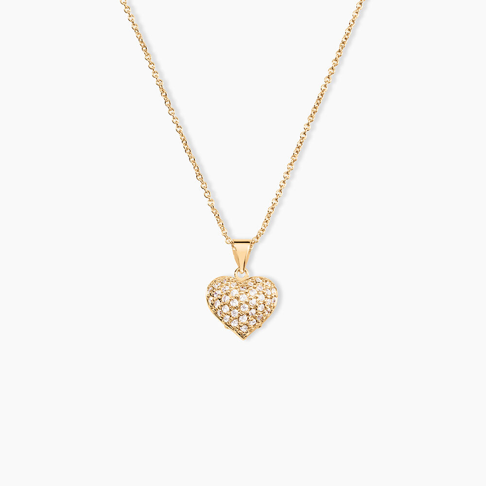 Collier Ophrys Plaqu&eacute; Or Oxydes De Zirconium - Colliers avec pierres Femme | Marc Orian