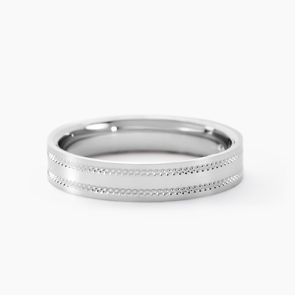 Alliance Apollon Or Blanc - Alliances duo Unisex | Marc Orian