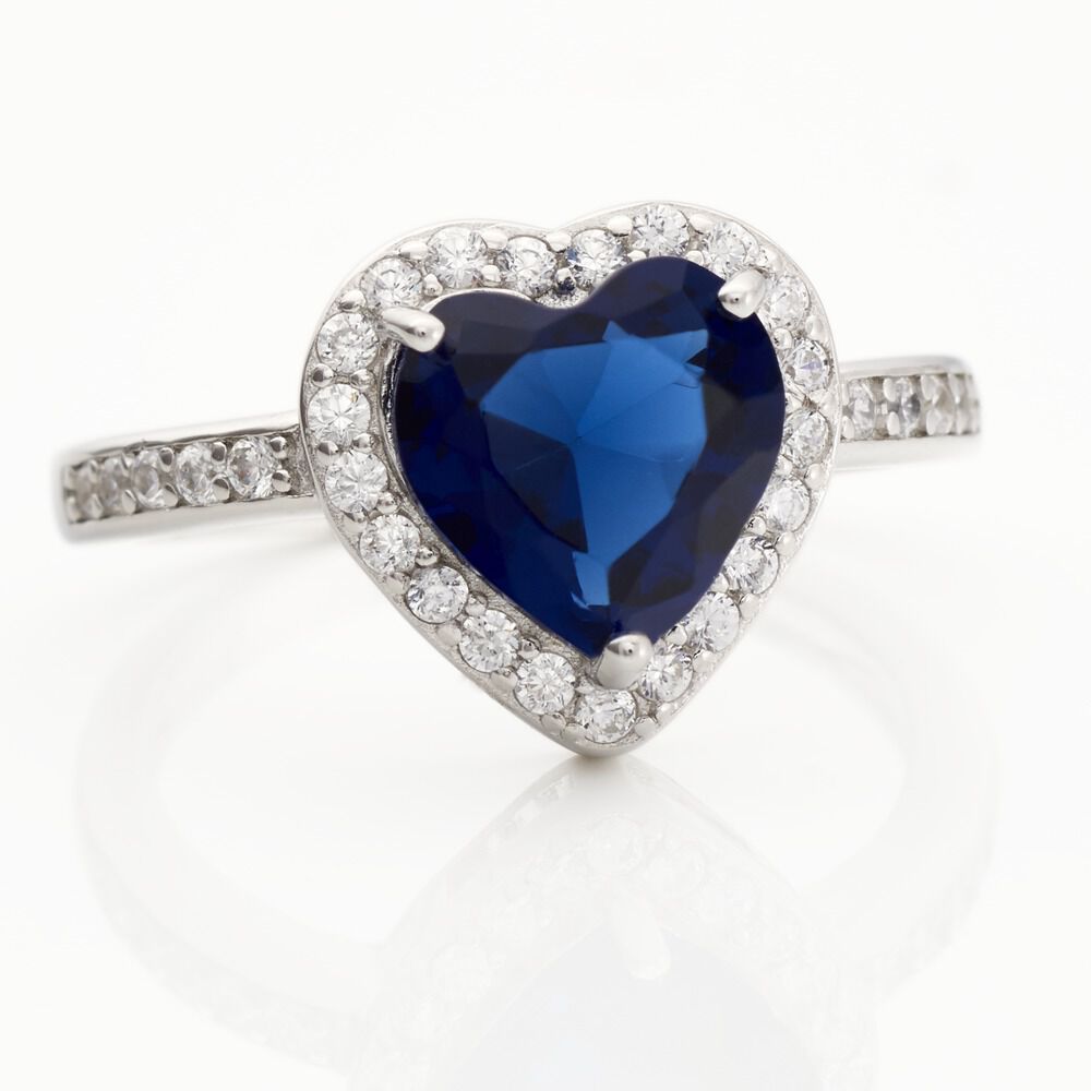 Bague Sphinx Argent Blanc Pierre Et Oxyde De Zirconium - Bagues de promesse Femme | Marc Orian