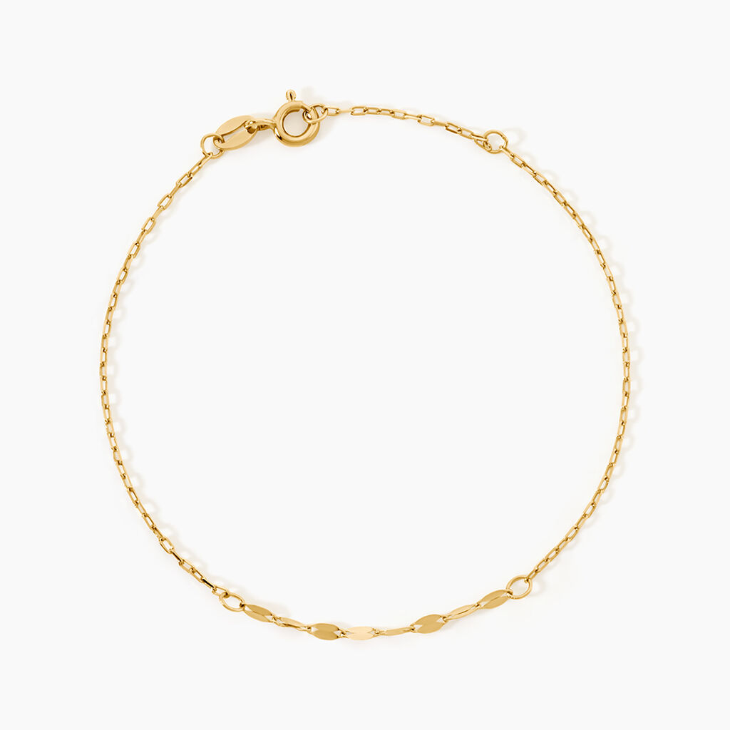 Bracelet Fileana Argent Dor&eacute; A L'Or 750/1000 - Bracelets fantaisie Femme | Marc Orian