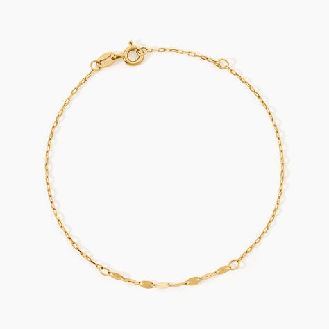 Bracelet Fileana Argent Dor&eacute; A L'Or 750/1000 - Bracelets fantaisie Femme | Marc Orian